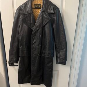 Vintage Cameron Hills Leather Coat